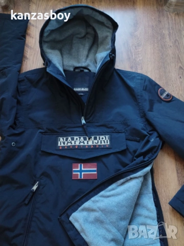 Napapijri RAINFOREST WINTER 3 - мъжко зимно яке М КАТО НОВО, снимка 3 - Якета - 53047676
