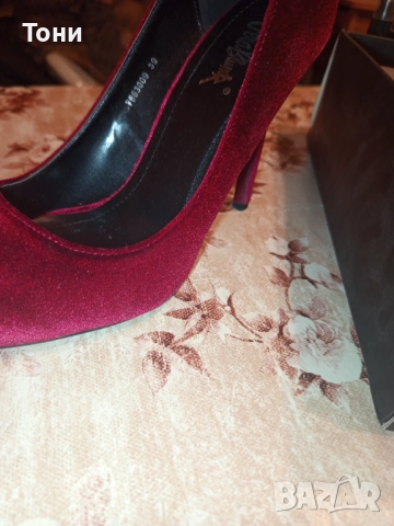 Дамски Обувки на Висок Ток 39, снимка 15 - Дамски обувки на ток - 52406636