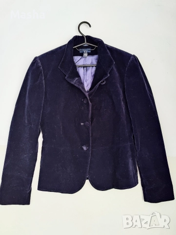 GANT лилаво кадифено сако 40 L
