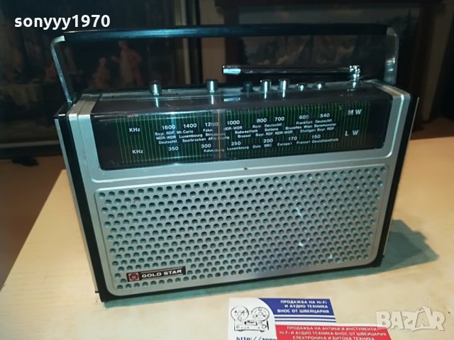 gold star rq-747 made in korea-внос switzerland, снимка 2 - Радиокасетофони, транзистори - 29285090