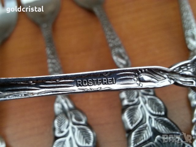 Лъжички и вилички немски, снимка 3 - Антикварни и старинни предмети - 38188479