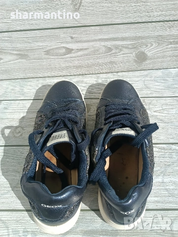 Geox N 39 Italian patent sneakers, снимка 4 - Дамски ежедневни обувки - 54321992