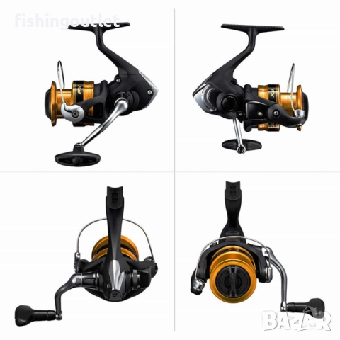 Спининг комплект Shimano -въдица, макара, плетено влакно и блесни, снимка 3 - Въдици - 51527287