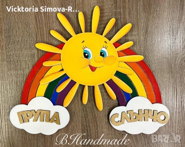 Дървени, ръчно изработени табели за врата на разлима тематика, снимка 6 - Декорация за дома - 52971769