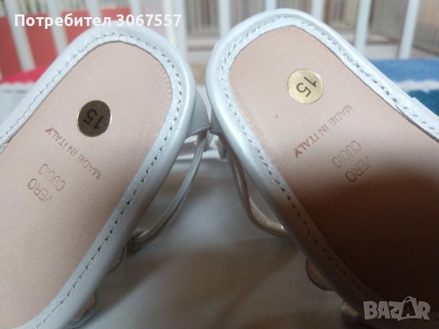 Продавам нови официални бебешки  обувки, естествена кожа,made in Italy , снимка 3 - Бебешки обувки - 36756712