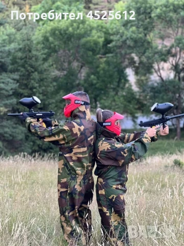 Paintball оборудване, снимка 4 - Въздушно оръжие - 50936019