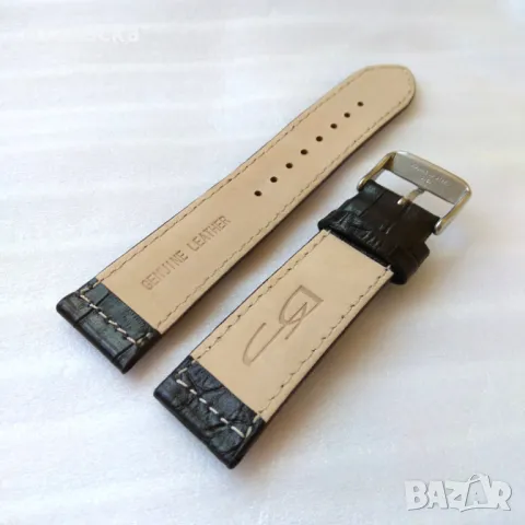 DANIEL STEIGER - чисто нова каишка от естествена кожа , широчина 22 мм, снимка 6 - Каишки за часовници - 27425598