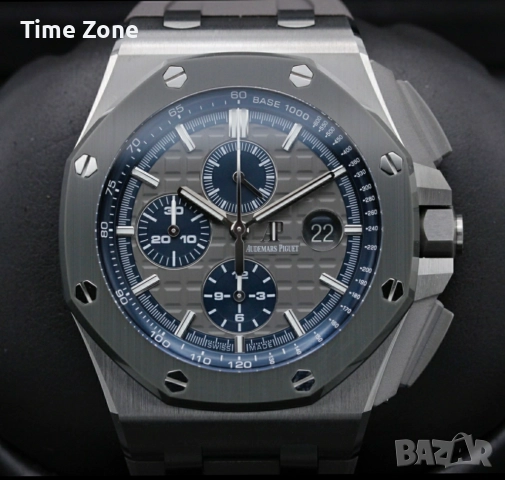 Audemars Piguet Royal Oak Offshore Chronograph 43mm Steel Black Ceramic Bezel Различни Варианти, снимка 15 - Мъжки - 52998471