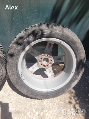Джанти с гуми Michelin  17 цола смъкнати от Пежо. 7J  x  17   H2     , снимка 13 - Гуми и джанти - 56074523