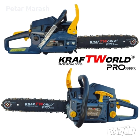 Бензинова резачка KraftWorld PRO 7.5 HP, 72cc, Easy Start, антивибрационна система, снимка 3 - Градинска техника - 52222936