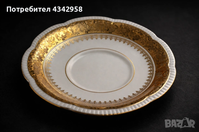 Винтидж порцеланова чинийка  Hutschenreuther Arzberg Bavaria (Германия) .1928-1950г.