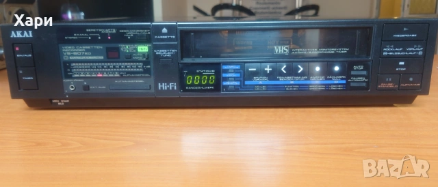 Видео касетофон рекордер HI-FI stereo AKAI VS-607EO