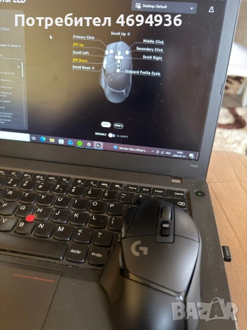 Logitech G502 X LIGHTSPEED, Black, снимка 5 - Клавиатури и мишки - 53063670