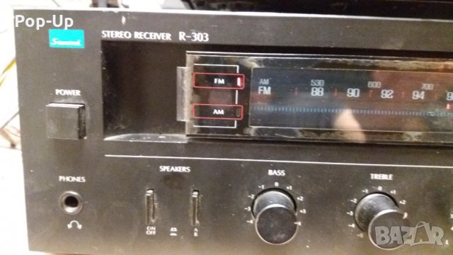 Ресивър Sansui R-303, снимка 3 - Ресийвъри, усилватели, смесителни пултове - 33761229