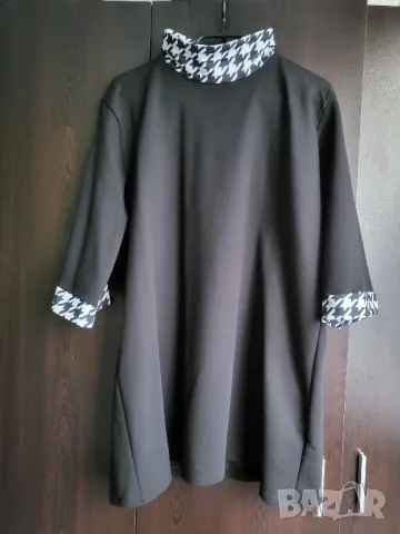 Черна къса рокля