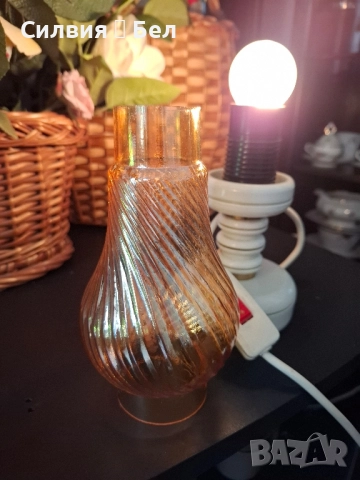 Ретро нощна лампа , снимка 9 - Настолни лампи - 51954822