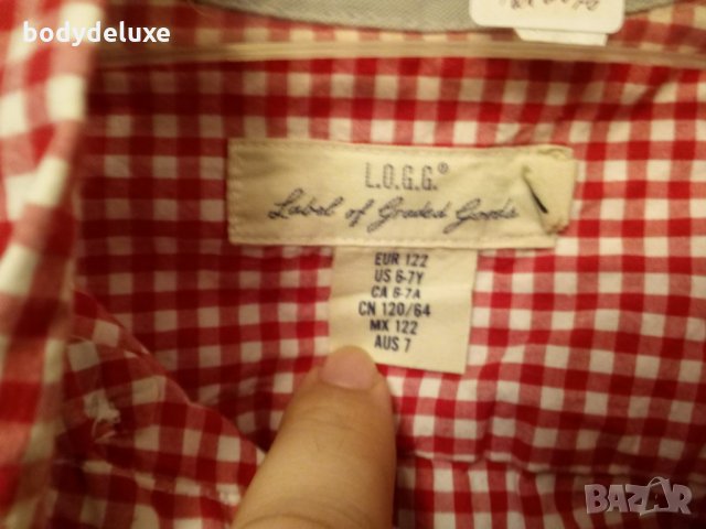 L.O.G.G. детско памучна риза, снимка 2 - Детски ризи - 19469820