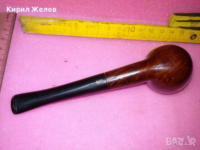 REAL BRIAR Стара КЛАСИЧЕСКА РЕТРО ЛУЛА РЪЧНА ИЗРАБОТКА 25935, снимка 6 - Лули - 44150305