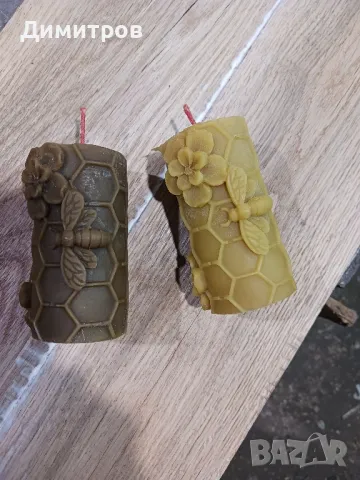 Восъчна свещ, снимка 3 - Декорация за дома - 48464511