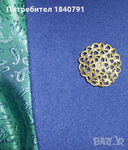 Лилаво палто (манто) - фино, леко, размер L, снимка 8 - Палта, манта - 32083207