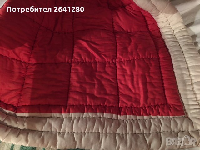 юрган нов памучен 185/160 - 30лв, снимка 2 - Олекотени завивки и одеяла - 34426998