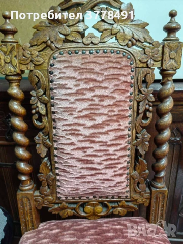 Красиви антични столове внос от Холандия, снимка 11 - Антикварни и старинни предмети - 53843810