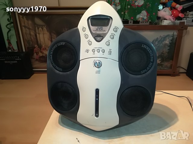 JVC RS-WP1WT 12V CD PORTABLE SYSTEM-SWISS 1106221826, снимка 2 - Ресийвъри, усилватели, смесителни пултове - 37054092