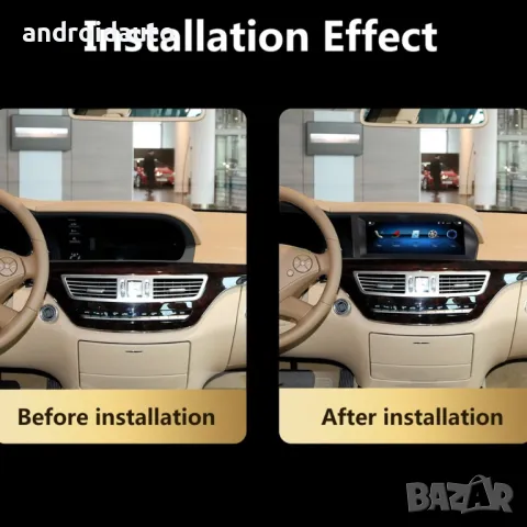 MERCEDES BENZ S-CLASS W221/CL-CLASS W216 Android Mултимедия/Навигация, снимка 3 - Аксесоари и консумативи - 47473164