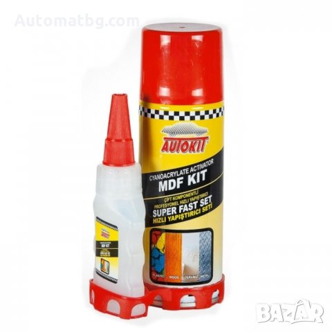 Лепило Automat, Бързосъхнещо лепило, Двукомпонентно, 200мл