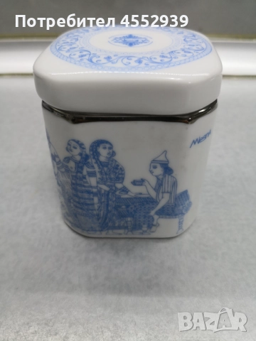 Порцеланова кутия за чай, снимка 2 - Други - 52852662