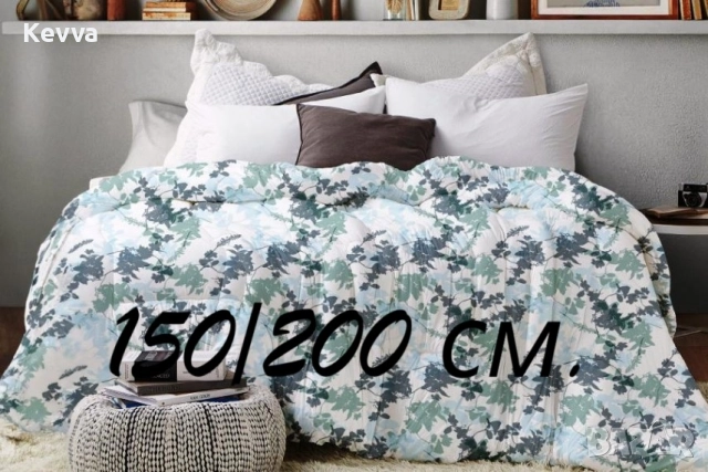 Двуцветна олекотена завивка 2, снимка 3 - Олекотени завивки и одеяла - 52676821