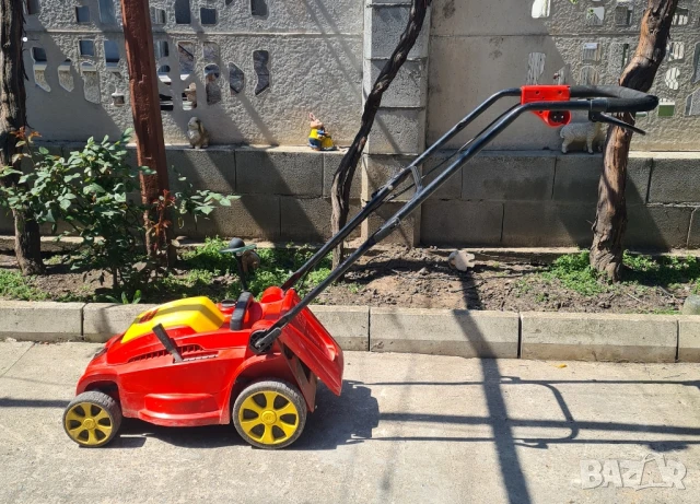 Косачка електрическа мулчираща WOLF Garten за раиграз