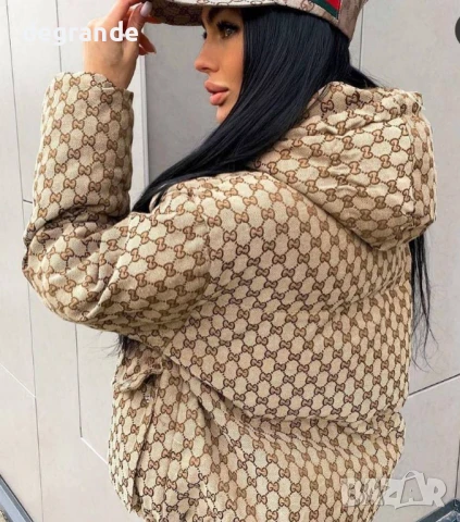 НАМАЛЕН Дамско яке Gucci, снимка 4 - Якета - 51287023