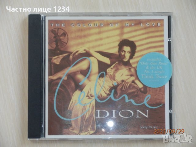 Celine Dion – The Colour Of My Love - 1993
