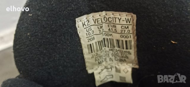 Ролери K2 VELOCITY-W номер 41.5, снимка 9 - Ролери, кънки - 30499403