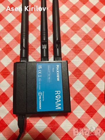 4G LTE рутер Teltonika Maxview ROAM за кемпер каравана бус + LTE антени, снимка 2 - Рутери - 55905781