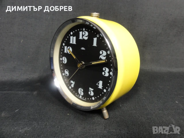 СТАР РЕТРО СОЦ ЧССР НАСТОЛЕН МЕХАНИЧЕН ЧАСОВНИК БУДИЛНИК PRIM, снимка 2 - Антикварни и старинни предмети - 51024030