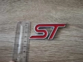 червена емблема Ford ST, снимка 2