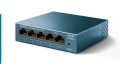 Суич TP-Link LS105G, 1000 Mbps, 5 портов, 5x 10/100/1000 Mbps, снимка 6