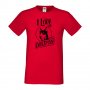 Мъжка тениска I Love My Doberman Dog,Куче, животно,подарък,изненада, снимка 3