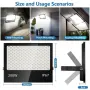 200W LED прожектор 20 000 LM 7000 K IP67 супер ярък външен, снимка 5