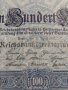 Райх банкнота - 100 марки 1910 година Германия зелен печат за колекция - 18896, снимка 6