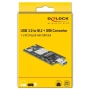 DeLOCK USB 3.2 Gen 1 конвертор от Type-A щепсел към M.2 Key B със слот за SIM карта, снимка 2