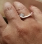 Уникален сребърен пръстен - модел R097, снимка 2
