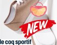 ПРОМО 🍊 LE COQ SPORTIF 🍊 Оригинални кожени обувки с ефект металик 37/38 & 39/40 номер нови с кутия, снимка 1 - Кецове - 26551507