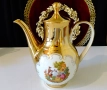 Кана баварски порцелан,злато,картина,1.5 л. , снимка 6