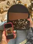 Стилна дамска раница с леопардов принт, снимка 1
