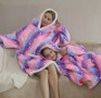 Детско светещо одеяло с ръкави , снимка 1 - Спално бельо и завивки - 42911266