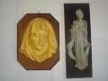 Икона-Декорация за окачване-Алабастър/Порцелан/Дърво-Нова, снимка 2