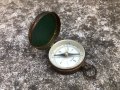 стар малък, бронзов компас - West Germany, снимка 1